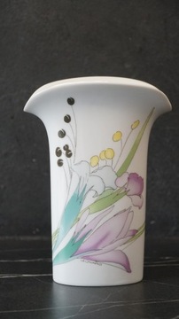 Hutschenreuther wazon kolekcjonerski Leonard Paris porcelanowy