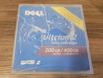 Nowa taśma DELL Ultrium2 200GB/400GB cena za 5 szt