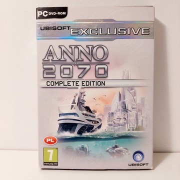 Anno 2070 Complete Edition pc box dvd rom pudełko wersja pudełkowa gra gry