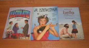 Ja dziewczyna, Nastolatki, Bella 3 sztuki książek