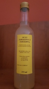 Ocet jabłkowy z jarzębiną