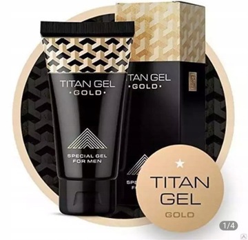 ORYGINALNY TITAN GEL GOLD 50ml POWIĘKSZENIE PENISA