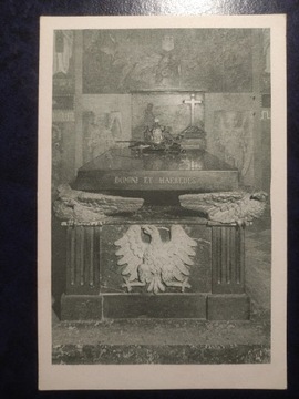 Pocztówka Płock groby królewskie 
