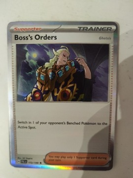 Boss's Orders pal172/193 karta pokemon TCG 