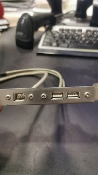 Rozszerzenie portów USB + FireWire 1394