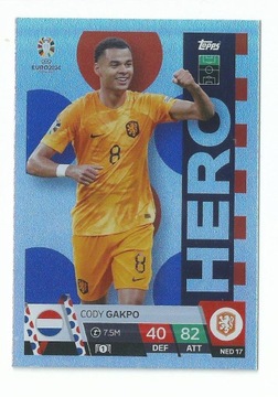 Match Attax EURO 2024 GAKPO NED17