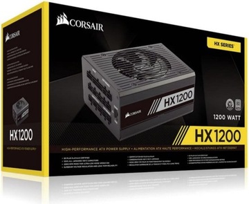 NOWY ZASILACZ 1200W CORSAIR HX1200 PLATINIUM 80+