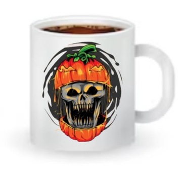 Kubek porcelanowy, Halloween 