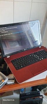 Laptop hp 17-e076nr działa ale 