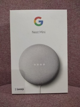 Google Nest Mini inteligentny głośnik 2 generacja