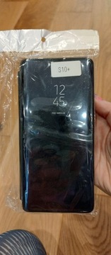 Czarne Etui Samsung S10+ S10 Plus