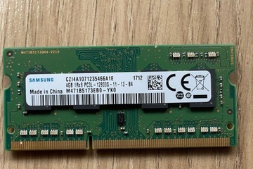 Samsung M471B5173EB0-YK0 4 GB