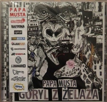 Papa Musta - Goryl z żelaza rap FOLIA NA PREZENT