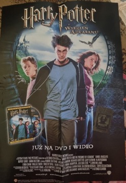 Plakat dwustronny Harry Potter A3 stan bdb
