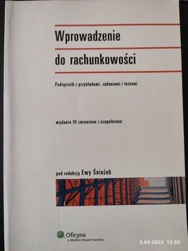 Wprowadzenie do rachunkowosci