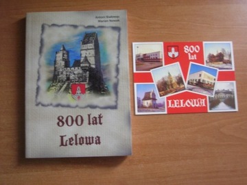 800 lat Lelowa zestaw książka + pocztówka 