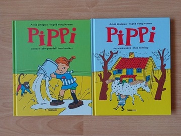 A. Lindgren, Pippi, 2 tomy komiksu, NOWE