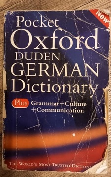 Słownik Pocket Oxford Duden German Dictionnary