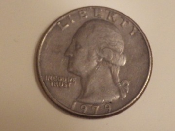 Moneta USA 25 centów Liberty QUARTER DOLLAR 1979