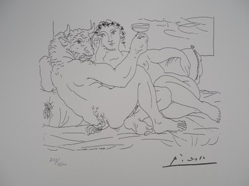 PABLO PICASSO z serii SUITA VOLLARDA