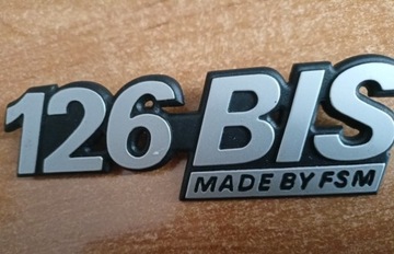 126p BIS MADE BY FSM Emblemat Fiat 126p Bis