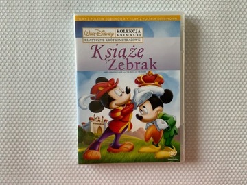 Książę i żebrak - Walt Disney, DVD.