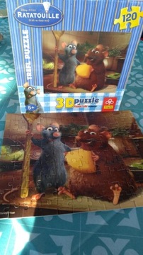 Puzzle Ratatouille Disney Pixar 3D 120