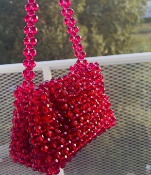 Handmade Crystal Bag