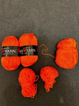 Włóczka 100% akryl We love Yarn
