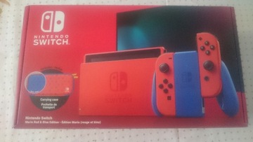 Switch limitowanej edycji Mario Red & Blue
