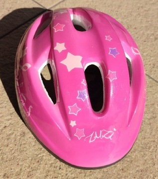 Kask rowerowy różowy ZUZA dla dziewczynki