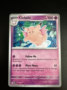 Karta Pokemon Clefable 036/151 MEW 151