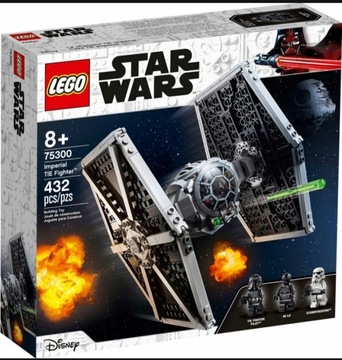 LEGO Star Wars 75300 Imperialny myśliwiec TIE - nowy