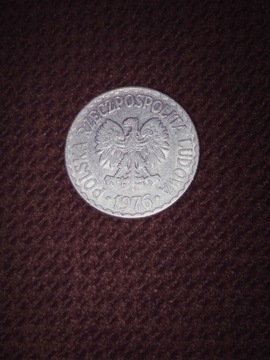 1zł 1976 aluminium  bzm