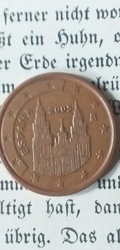 5 euro cent 2005 Hiszpania 