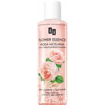 AA Flower Essence woda micelarna z płatkami róż 