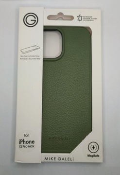 ETUI PLECKI DO iPhone 13 Pro Max - zielone