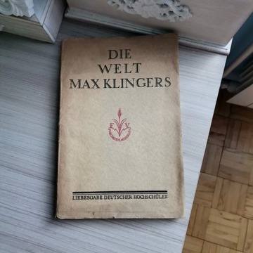 Max Klinger The Welt 1914 Symbolizm album sztuka