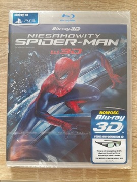 "Niesamowity Spiderman" film Blu ray