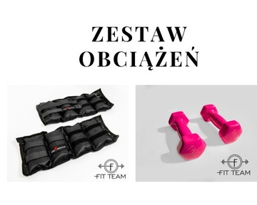 zestaw obciążeń do ćwiczeń