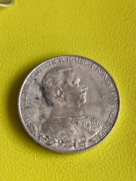 2 marki,  1913, 25-lecie panowania Wilhelma II