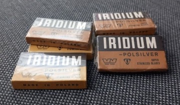  PRL Żyletki Iridium Polsilver, 10 szt. w opak.