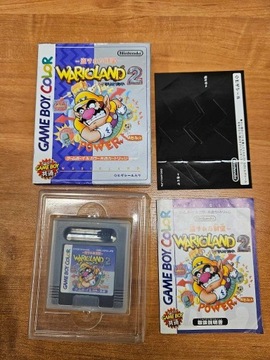 Gra Warioland 2 Box Game Boy Color Naklejki