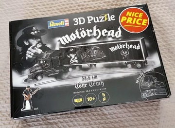 Motörhead Revell 3D Puzzle, Bastards Truck On Tour, folia