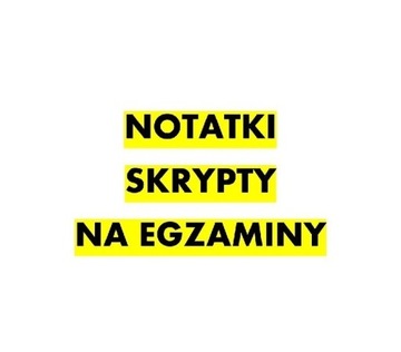 Skrypty na egzamin + notatki UWr filologia polska
