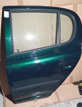 Drzwi lewe tył Toyota Yaris I 5d zielone