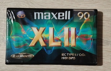 Kaseta Maxell XL II 90 min. Type II, Wysyłka 0 pln