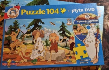 Puzzle Był sobie człowiek + dvd, 104 elementy