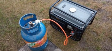 Agregat 2000W/2kW. BENZYNA, GAZ. LPG - CNG