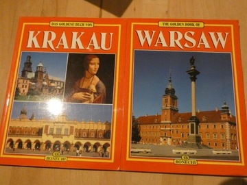 2 tomu ,,the golden book of" Krakow i Warsaw